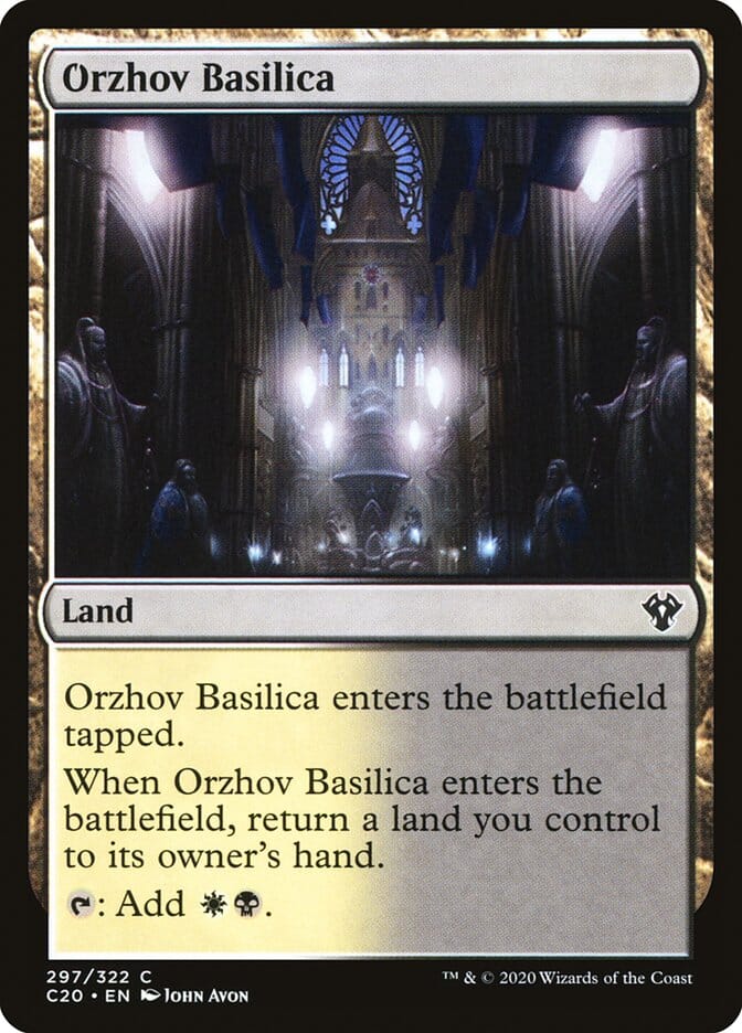 Orzhov Basilica [Commander 2020] MTG Single Magic: The Gathering  | Multizone: Comics And Games