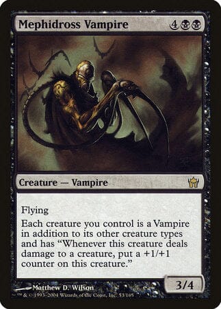 Mephidross Vampire [Fifth Dawn] MTG Single Magic: The Gathering  | Multizone: Comics And Games