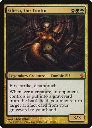 Glissa, the Traitor [Mirrodin Besieged] MTG Single Magic: The Gathering  | Multizone: Comics And Games