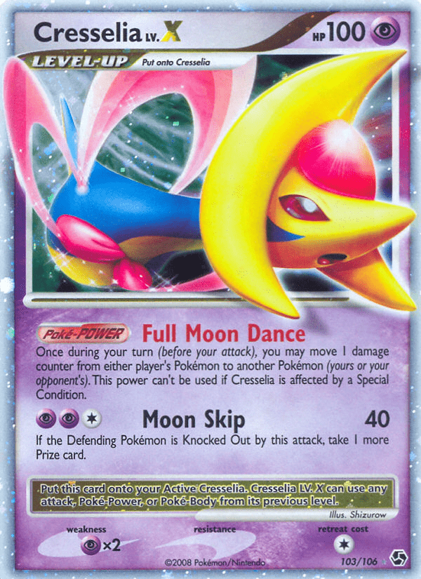 Cresselia LV.X (103/106) [Diamond & Pearl: Great Encounters] Pokemon Single Pokémon  | Multizone: Comics And Games