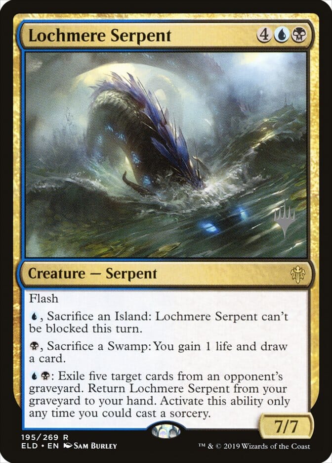 Lochmere Serpent (Promo Pack) [Throne of Eldraine Promos] MTG Single Magic: The Gathering  | Multizone: Comics And Games