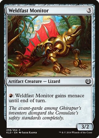 Weldfast Monitor [Kaladesh] MTG Single Magic: The Gathering  | Multizone: Comics And Games