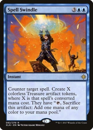 Spell Swindle [Ixalan Promos] MTG Single Magic: The Gathering  | Multizone: Comics And Games