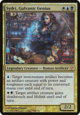 Sydri, Galvanic Genius (Commander 2013) [Commander 2013 Oversized] MTG Single Magic: The Gathering  | Multizone: Comics And Games