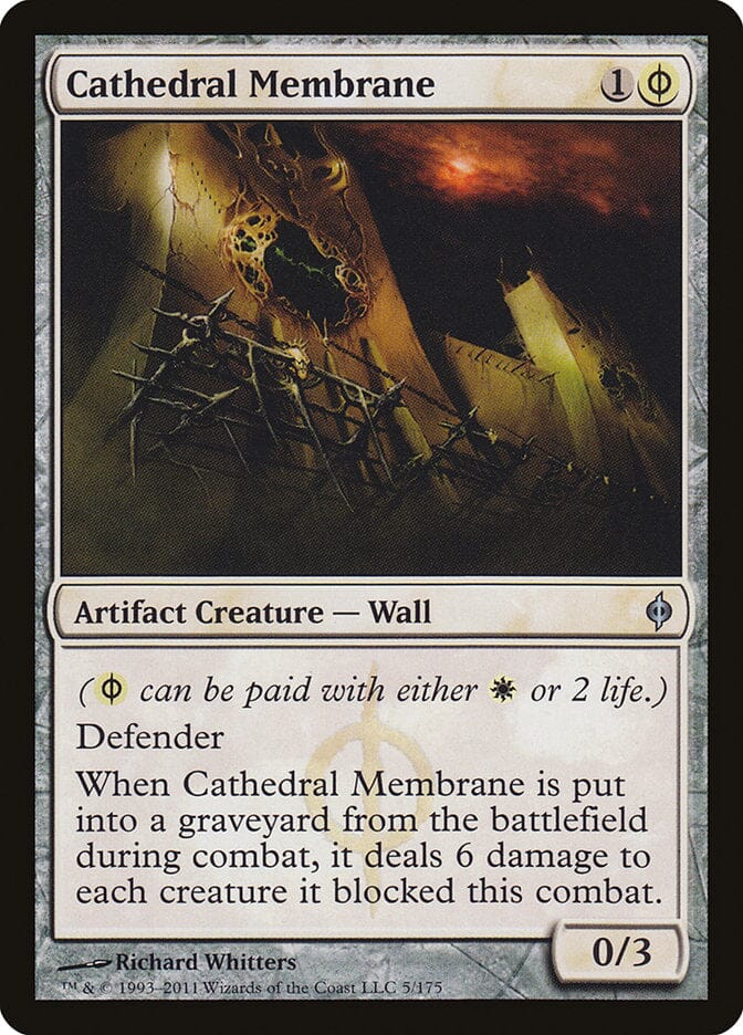 Cathedral Membrane [New Phyrexia] MTG Single Magic: The Gathering  | Multizone: Comics And Games