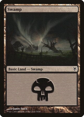 Swamp (78) [Duel Decks: Sorin vs. Tibalt] MTG Single Magic: The Gathering  | Multizone: Comics And Games