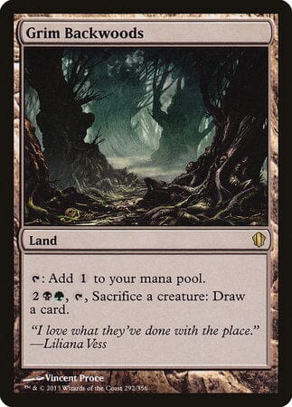 Grim Backwoods [Commander 2013] MTG Single Magic: The Gathering  | Multizone: Comics And Games