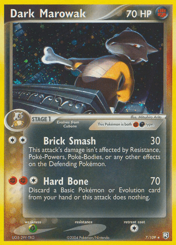 Dark Marowak (7/109) [EX: Team Rocket Returns] Pokemon Single Pokémon  | Multizone: Comics And Games