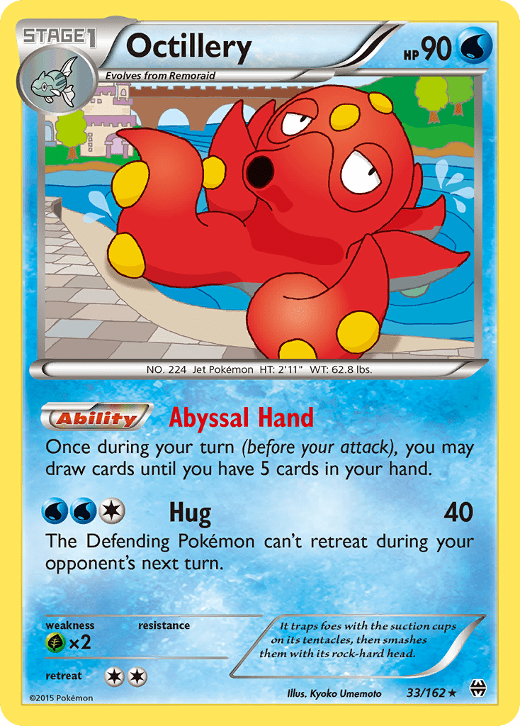 Octillery (33/162) [XY: BREAKthrough] Pokemon Single Pokémon  | Multizone: Comics And Games