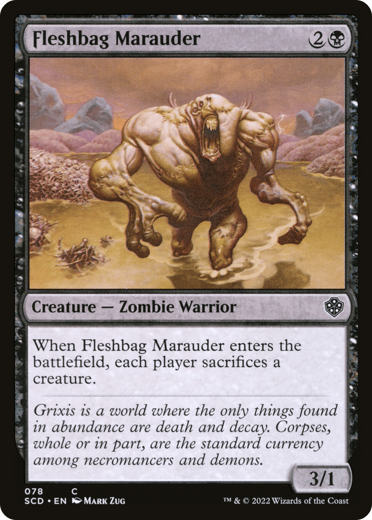 Fleshbag Marauder [Starter Commander Decks] MTG Single Magic: The Gathering  | Multizone: Comics And Games
