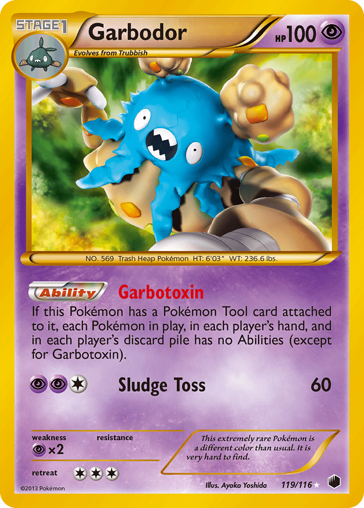 Garbodor (119/116) [Black & White: Plasma Freeze] Pokemon Single Pokémon  | Multizone: Comics And Games