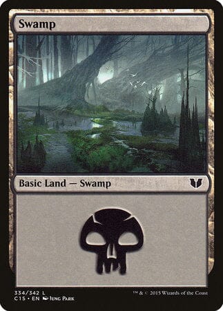 Swamp (334) [Commander 2015] MTG Single Magic: The Gathering  | Multizone: Comics And Games