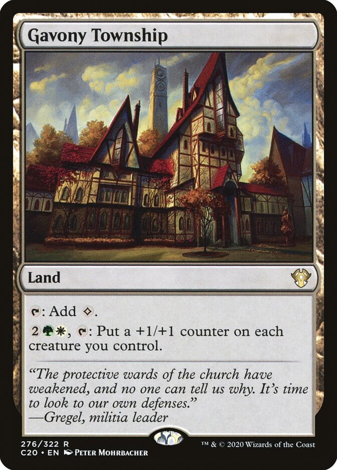 Gavony Township [Commander 2020] MTG Single Magic: The Gathering  | Multizone: Comics And Games
