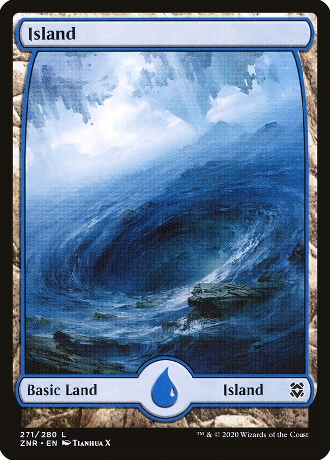 Island (271) [Zendikar Rising] MTG Single Magic: The Gathering  | Multizone: Comics And Games