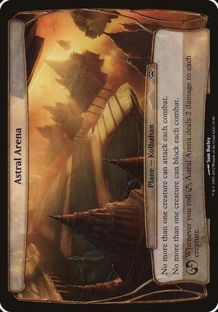 Astral Arena (Planechase 2012) [Planechase 2012 Planes] MTG Single Magic: The Gathering  | Multizone: Comics And Games