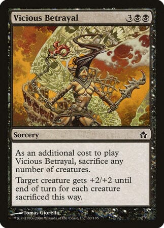 Vicious Betrayal [Fifth Dawn] MTG Single Magic: The Gathering  | Multizone: Comics And Games