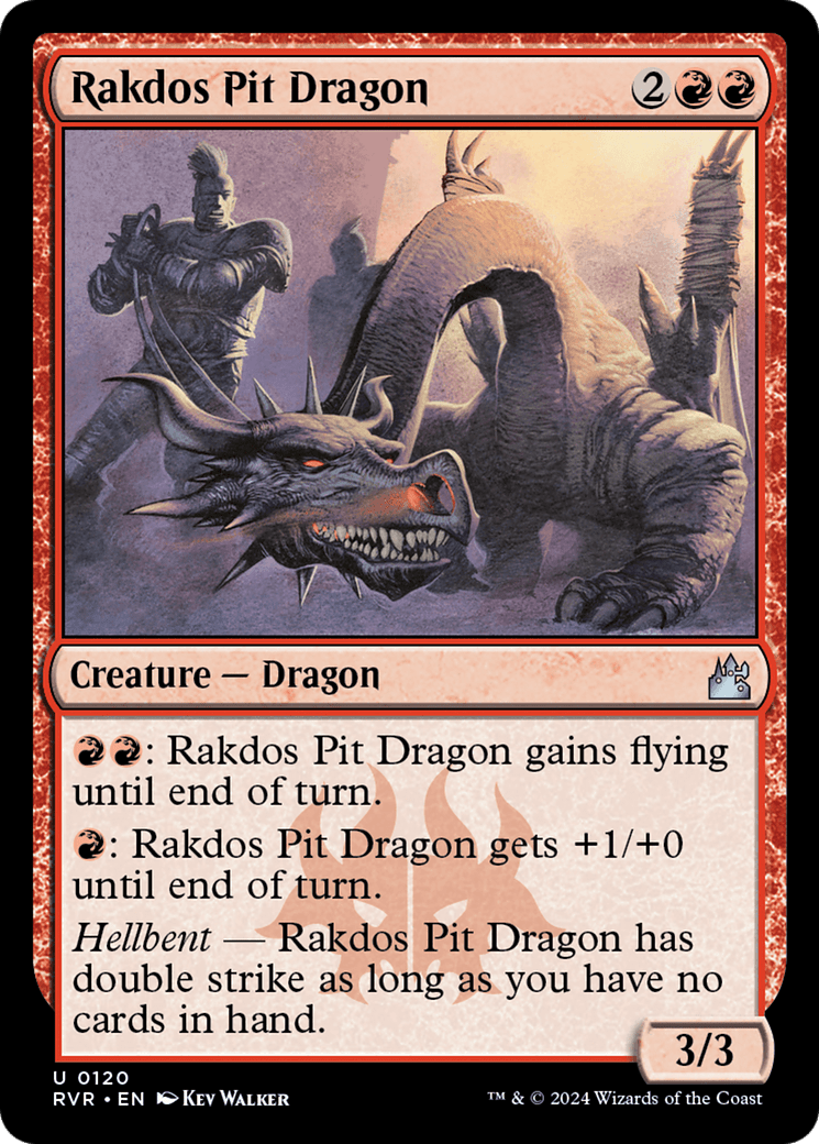 Rakdos Pit Dragon [Ravnica Remastered] MTG Single Magic: The Gathering  | Multizone: Comics And Games