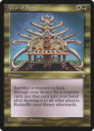 Altar of Bone [Ice Age] MTG Single Magic: The Gathering  | Multizone: Comics And Games