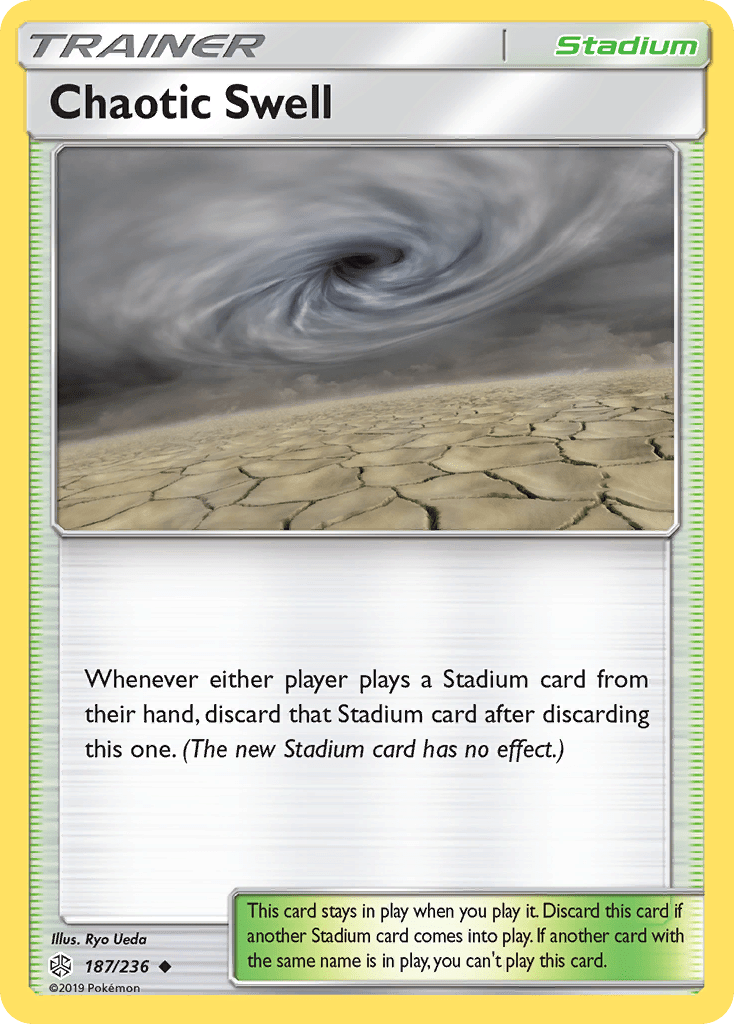 Chaotic Swell (187/236) [Sun & Moon: Cosmic Eclipse] Pokemon Single Pokémon  | Multizone: Comics And Games