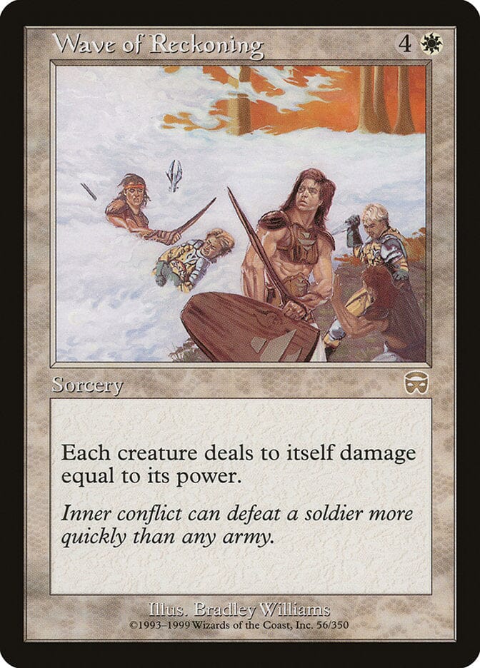 Wave of Reckoning [Mercadian Masques] MTG Single Magic: The Gathering  | Multizone: Comics And Games