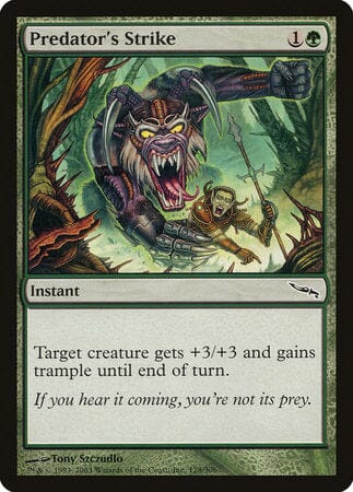 Predator's Strike [Mirrodin] MTG Single Magic: The Gathering  | Multizone: Comics And Games