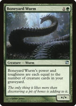 Boneyard Wurm [Innistrad] MTG Single Magic: The Gathering  | Multizone: Comics And Games