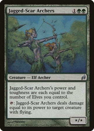 Jagged-Scar Archers [Lorwyn] MTG Single Magic: The Gathering  | Multizone: Comics And Games