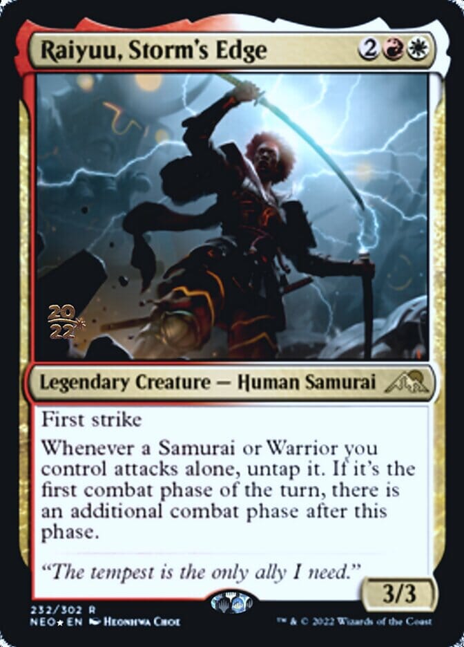 Raiyuu, Storm's Edge [Kamigawa: Neon Dynasty Prerelease Promos] MTG Single Magic: The Gathering  | Multizone: Comics And Games