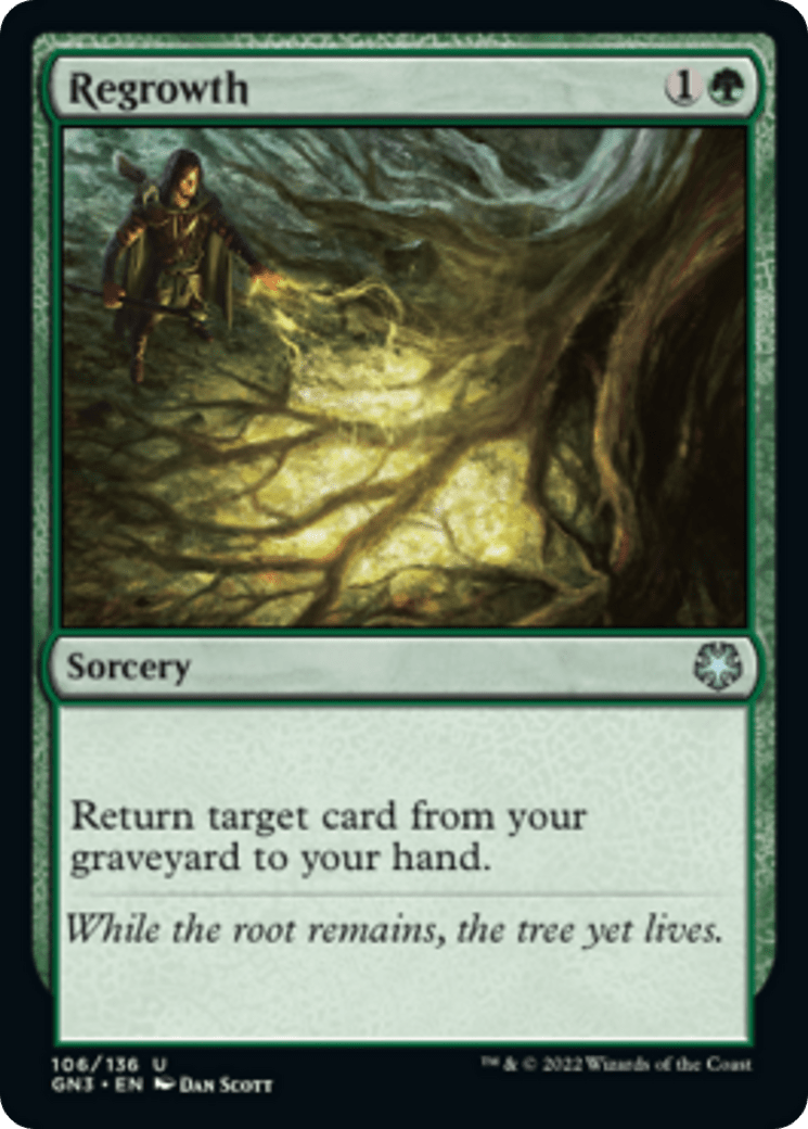 Regrowth [Game Night: Free-for-All] MTG Single Magic: The Gathering  | Multizone: Comics And Games