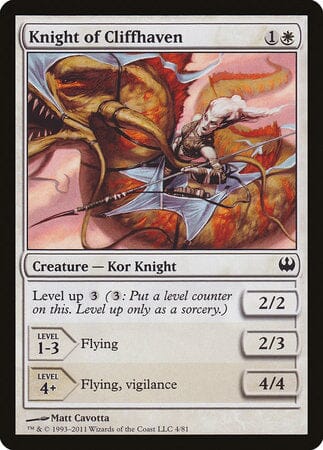 Knight of Cliffhaven [Duel Decks: Knights vs. Dragons] MTG Single Magic: The Gathering  | Multizone: Comics And Games