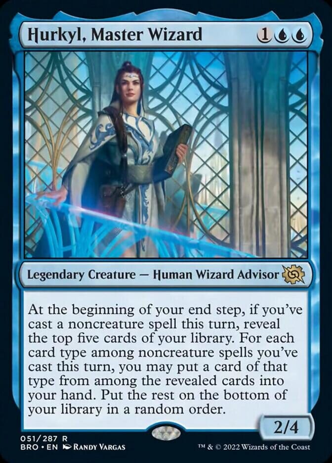 Hurkyl, Master Wizard [The Brothers' War] MTG Single Magic: The Gathering  | Multizone: Comics And Games