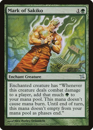 Mark of Sakiko [Betrayers of Kamigawa] MTG Single Magic: The Gathering  | Multizone: Comics And Games