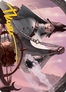 Celestus Sanctifier Art Card (Gold-Stamped Signature) [Innistrad: Midnight Hunt Art Series] MTG Single Magic: The Gathering  | Multizone: Comics And Games