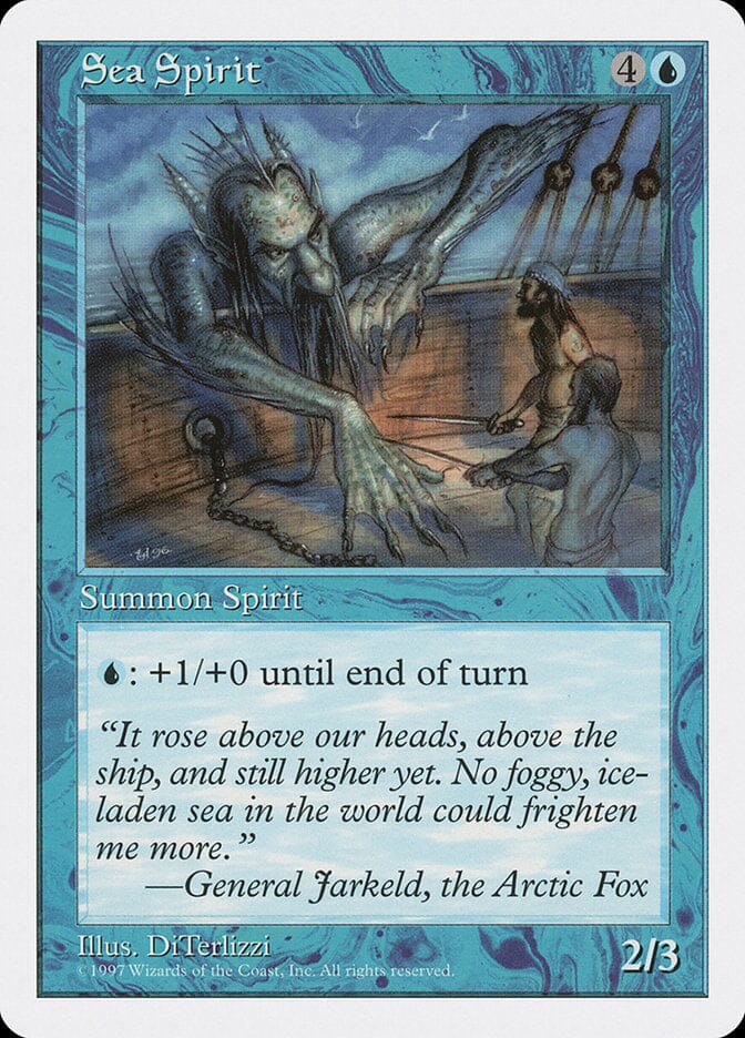 Sea Spirit [Fifth Edition] MTG Single Magic: The Gathering  | Multizone: Comics And Games