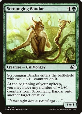 Scrounging Bandar [Aether Revolt] MTG Single Magic: The Gathering  | Multizone: Comics And Games