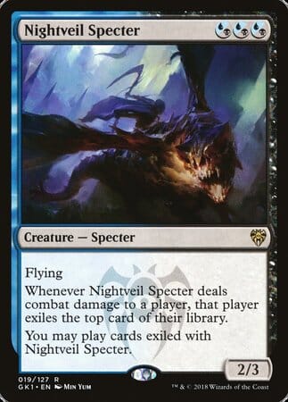 Nightveil Specter [GRN Guild Kit] MTG Single Magic: The Gathering  | Multizone: Comics And Games