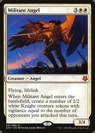 Militant Angel [Game Night] MTG Single Magic: The Gathering  | Multizone: Comics And Games