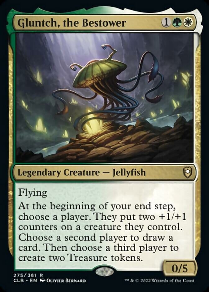 Gluntch, the Bestower [Commander Legends: Battle for Baldur's Gate] MTG Single Magic: The Gathering  | Multizone: Comics And Games