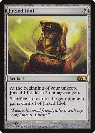 Jinxed Idol [Magic 2011] MTG Single Magic: The Gathering  | Multizone: Comics And Games