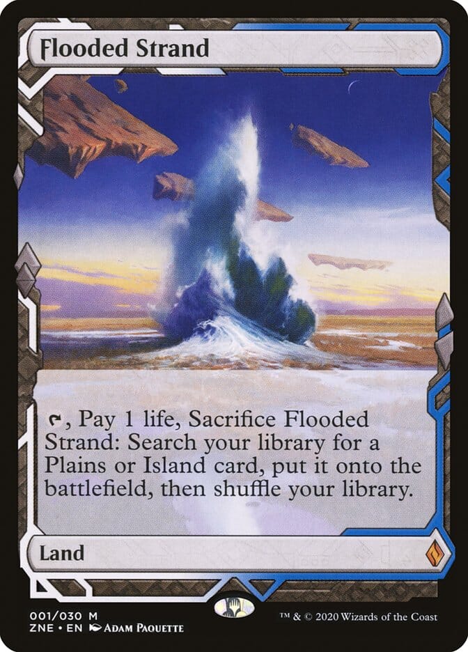 Flooded Strand [Zendikar Rising Expeditions] MTG Single Magic: The Gathering  | Multizone: Comics And Games