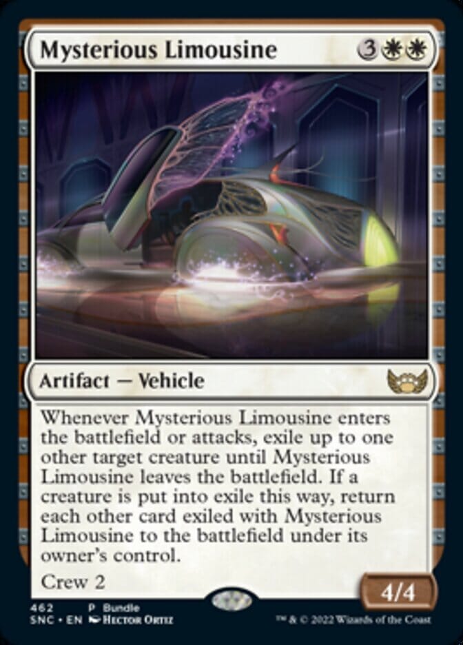 Mysterious Limousine (Bundle) [Streets of New Capenna] MTG Single Magic: The Gathering  | Multizone: Comics And Games