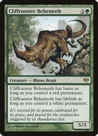 Cliffrunner Behemoth [Conflux] MTG Single Magic: The Gathering  | Multizone: Comics And Games