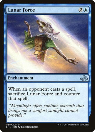Lunar Force [Eldritch Moon] MTG Single Magic: The Gathering  | Multizone: Comics And Games