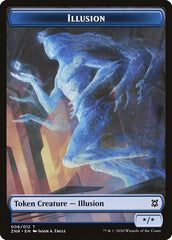 Illusion Token [Zendikar Rising] MTG Single Magic: The Gathering  | Multizone: Comics And Games