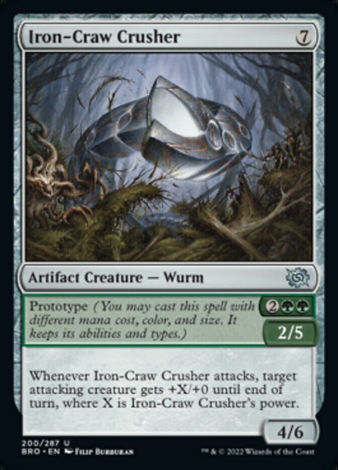 Iron-Craw Crusher [The Brothers' War] MTG Single Magic: The Gathering  | Multizone: Comics And Games