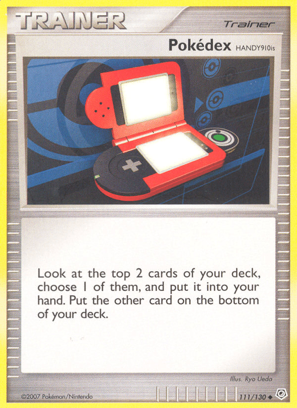 Pokedex HANDY910is (111/130) [Diamond & Pearl: Base Set] Pokemon Single Pokémon  | Multizone: Comics And Games