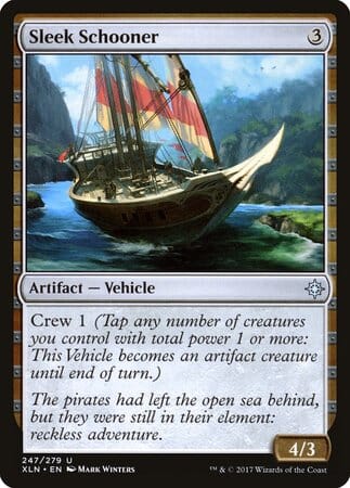 Sleek Schooner [Ixalan] MTG Single Magic: The Gathering  | Multizone: Comics And Games