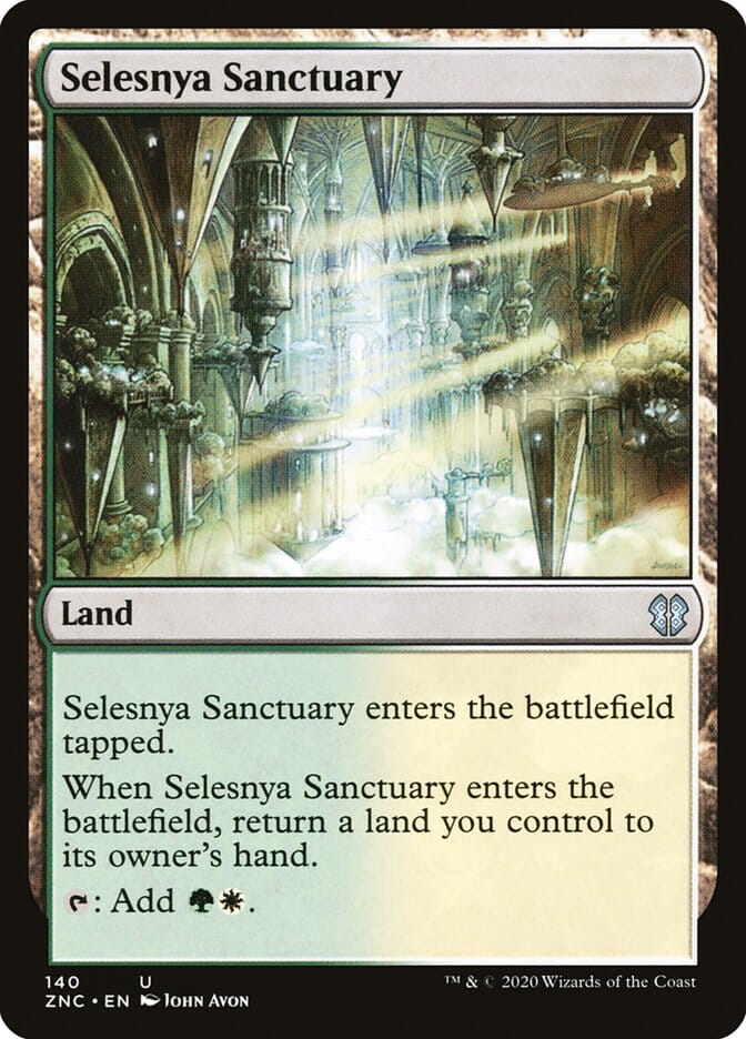 Selesnya Sanctuary [Zendikar Rising Commander] MTG Single Magic: The Gathering  | Multizone: Comics And Games