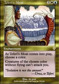 Teferi's Moat [Invasion] MTG Single Magic: The Gathering  | Multizone: Comics And Games