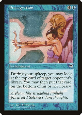 Precognition [Tempest] MTG Single Magic: The Gathering  | Multizone: Comics And Games